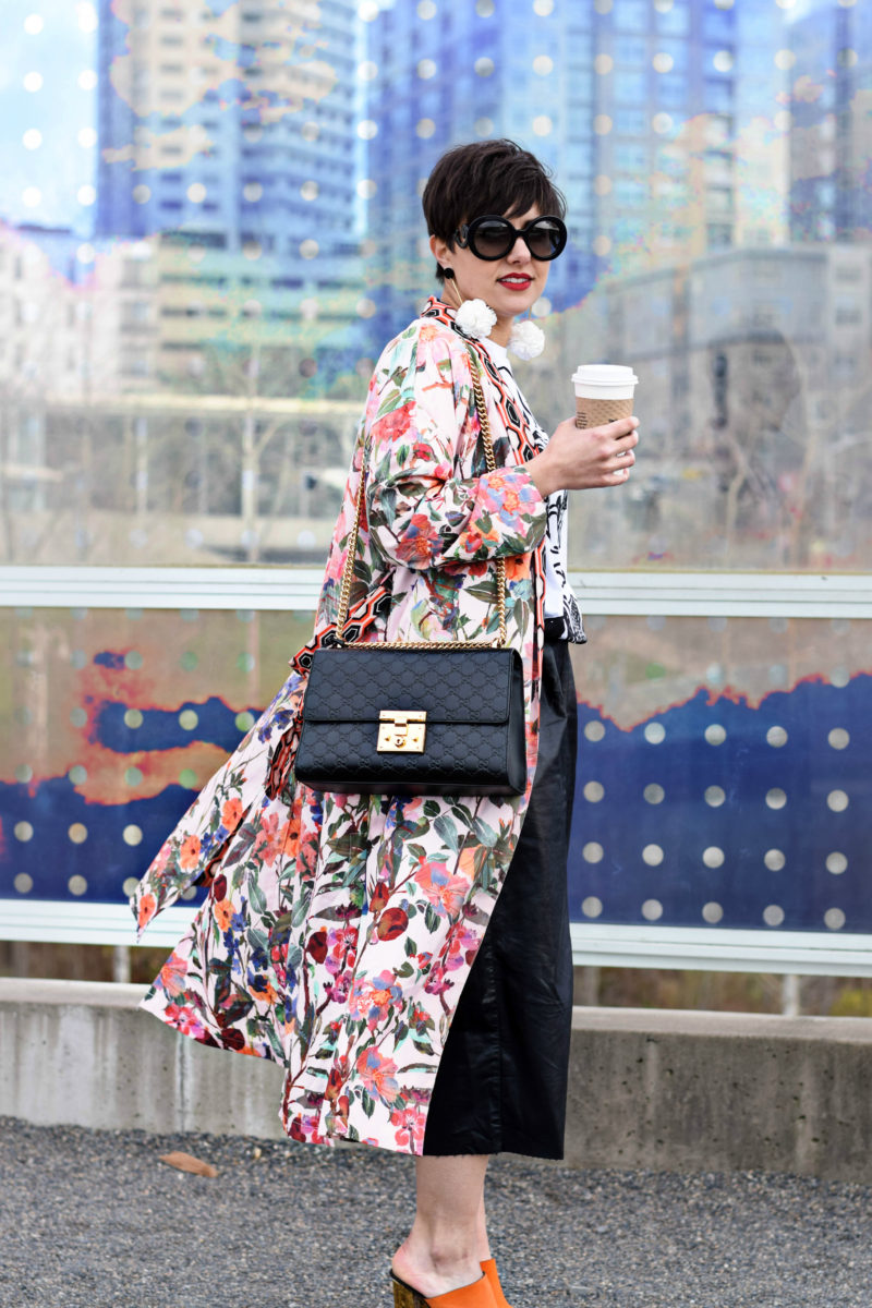 This Kimono is Ready For Spring: A Fashion Indulgent Outfit - Gucci- BloggerNotBillionaire.com