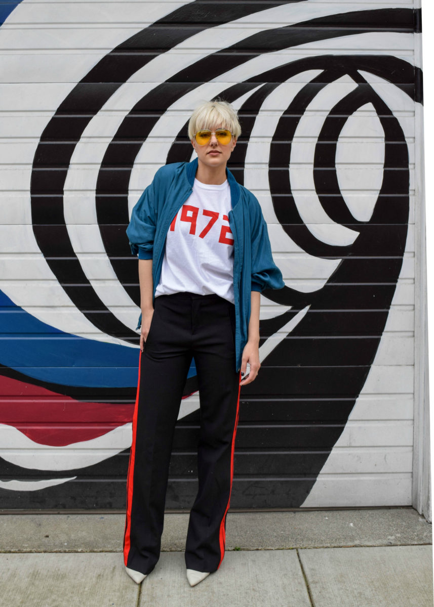 The Retro Look- 3 New Ways to Wear Your Bomber Jacket for 2017 - BloggerNotBillionaire.com