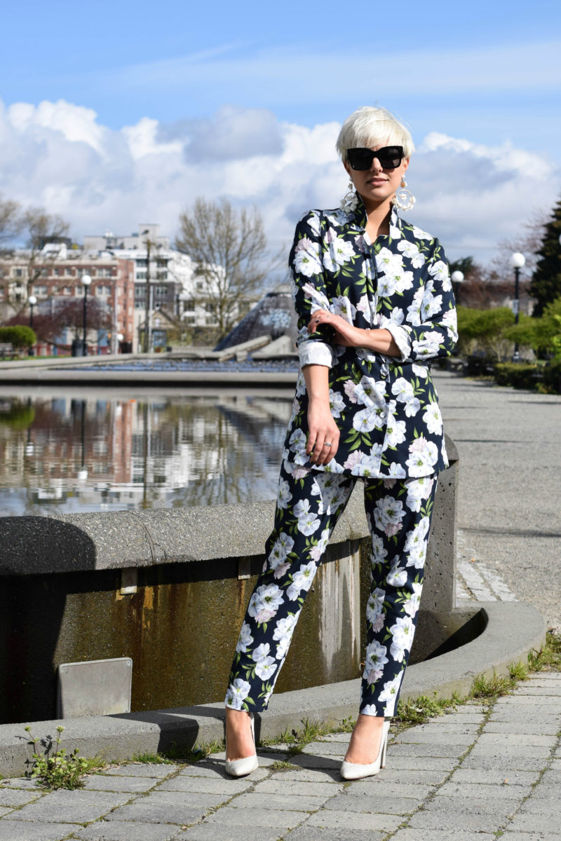 2 Ways to Wear A Pajama Style Suit - BloggerNotBillionaire.com