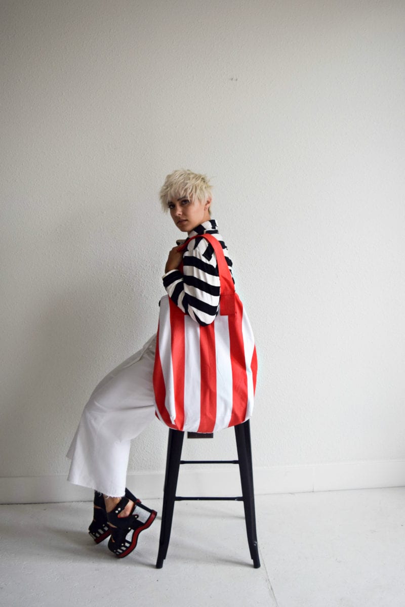 Mixing Stripes: How to Wear the 90's trend as seen on Rebecca from BloggerNotBillionaire