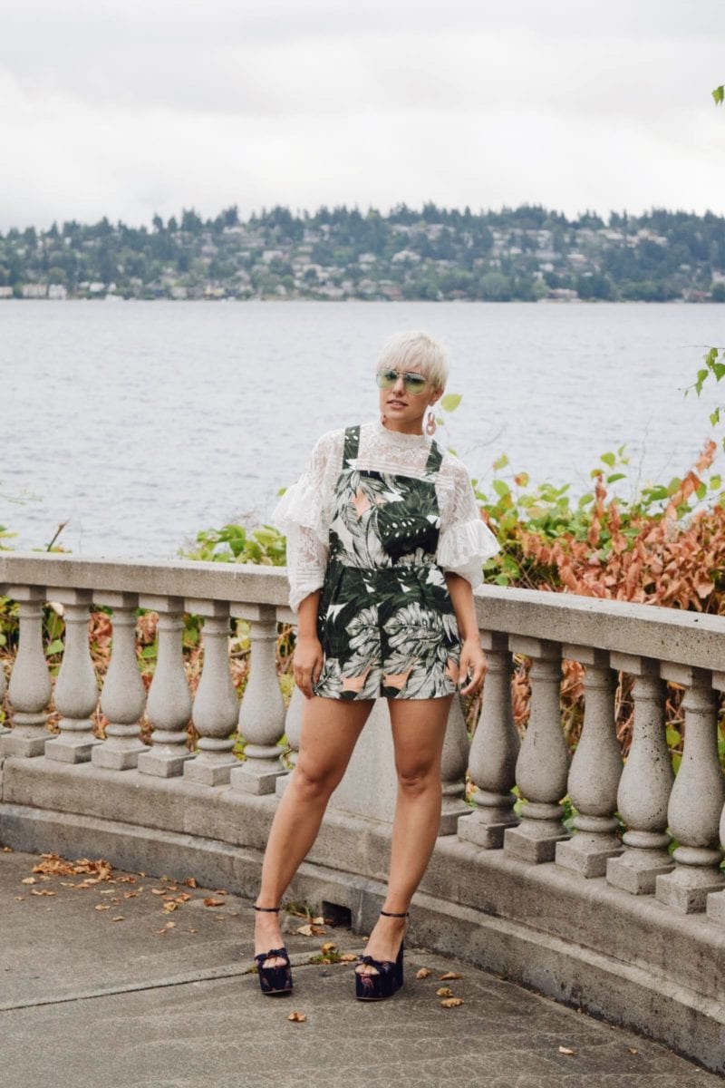 3 Ways to Transition Your Summer Clothing Into Fall - Topshop Playsuit - BloggerNotBillionaire 