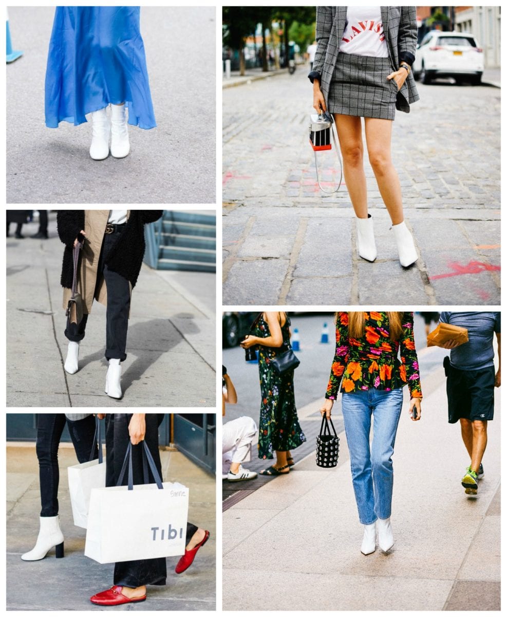 The Year of the White Ankle Boot: Our Favorite Affordable Options