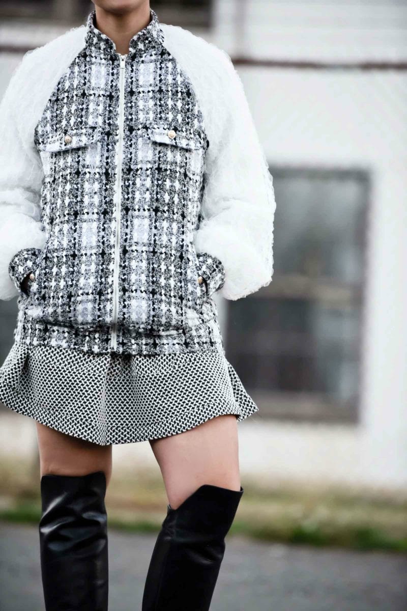 Chanel Inspired Tweed Jacket