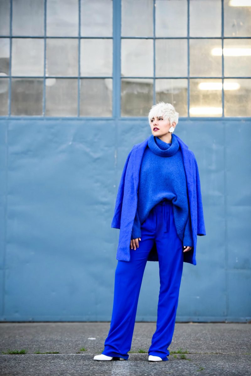 The Unexpected Color of the Season: How to Style an All Blue Look