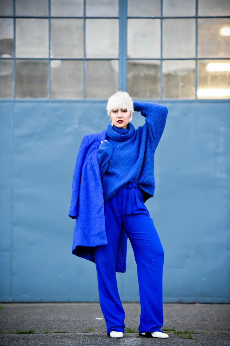 The Unexpected Color of the Season: How to Style an All Blue Look