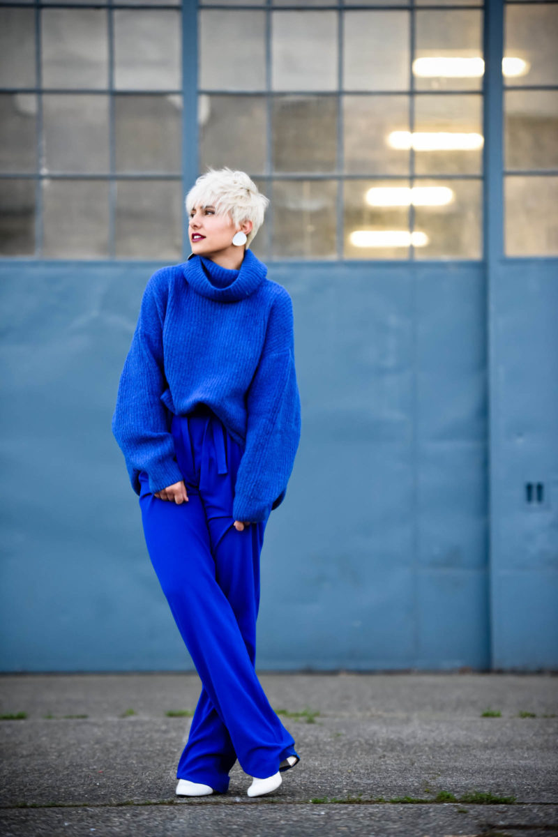 The Unexpected Color of the Season: How to Style an All Blue Look