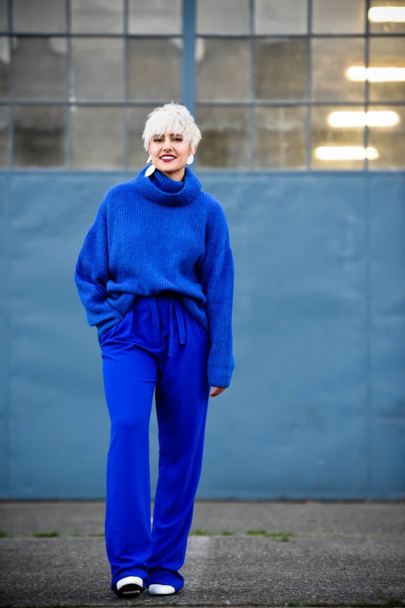 The Unexpected Color of the Season: How to Style an All Blue Look