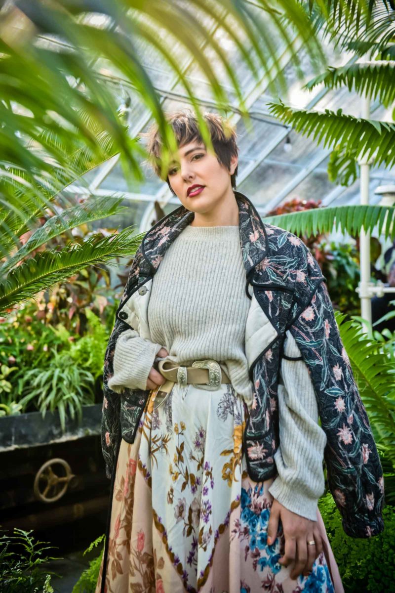 Next Level Winter Layers: Moody Florals -BloggerNotBillionaire.com