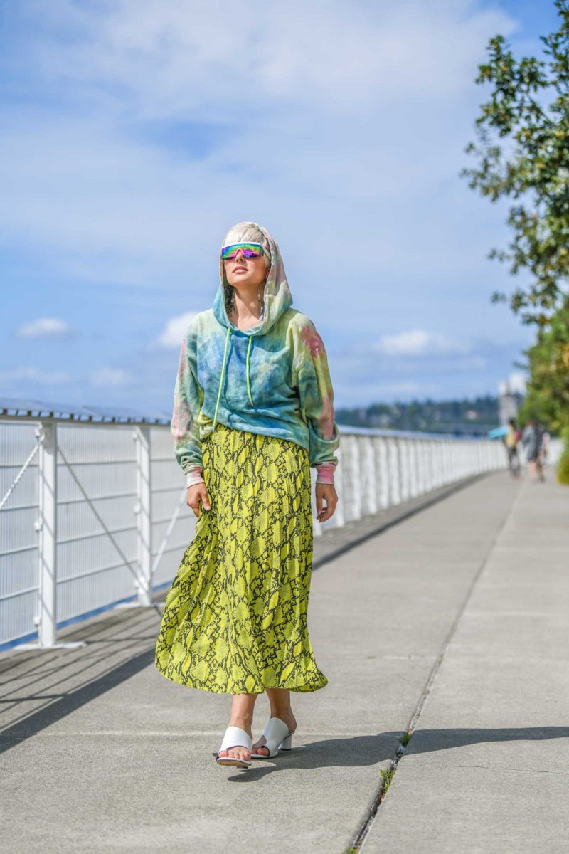 How to wear 'Grown Up' Tie Dye