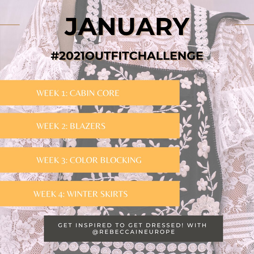 #2021Outfit Challenge with @RebeccaInEurope