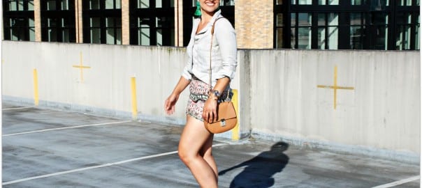 The Summer Staple: Knit Printed Shorts