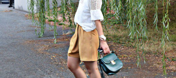 Topshop Work Ready Wrap Shorts