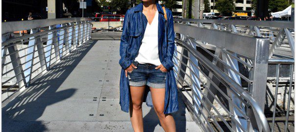 Cool Girl Style: The Denim Duster Jacket
