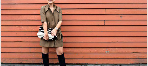 The Burberry Inspired Trench Dress