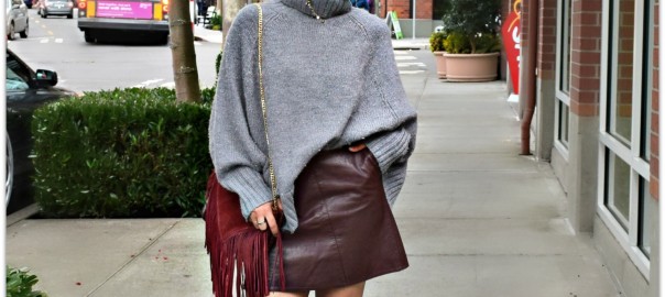 Sweater + Skirt Season