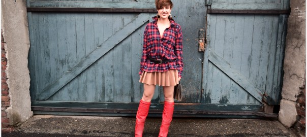 Statement Red Boots