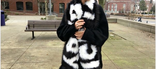 New Year, New Trends: Statement (Faux) Fur & Patchwork Denim