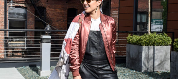 The Bomber Jacket & Overalls, A Match Made in Trend Heaven