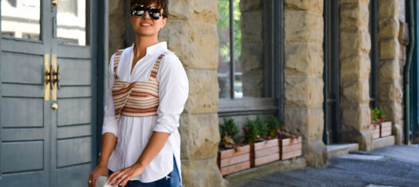 Crop Tops, The DIY Trend and High Kicks (or not so high as the case may be)