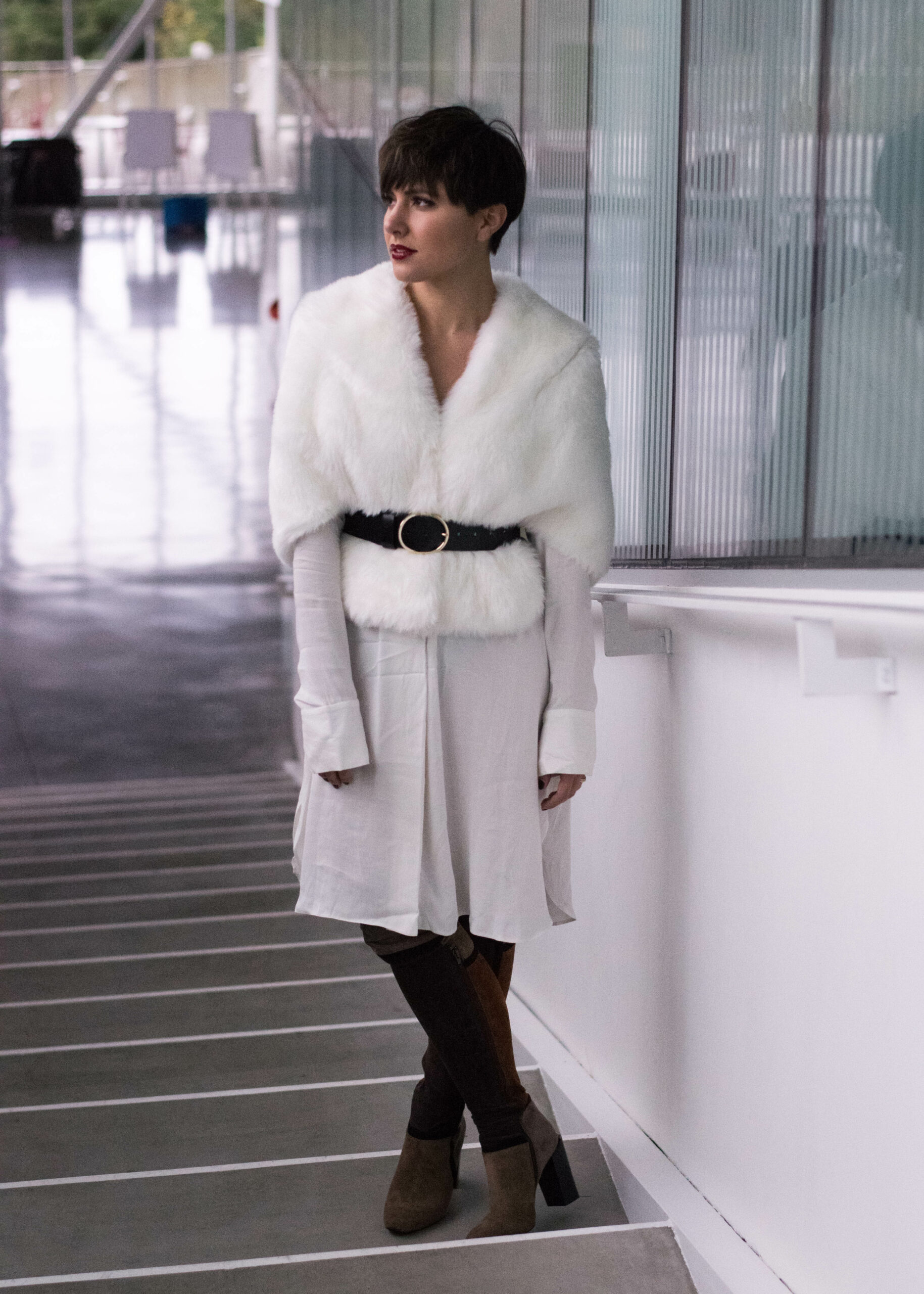 An All White Holiday Party Look that is Already In Your Closet