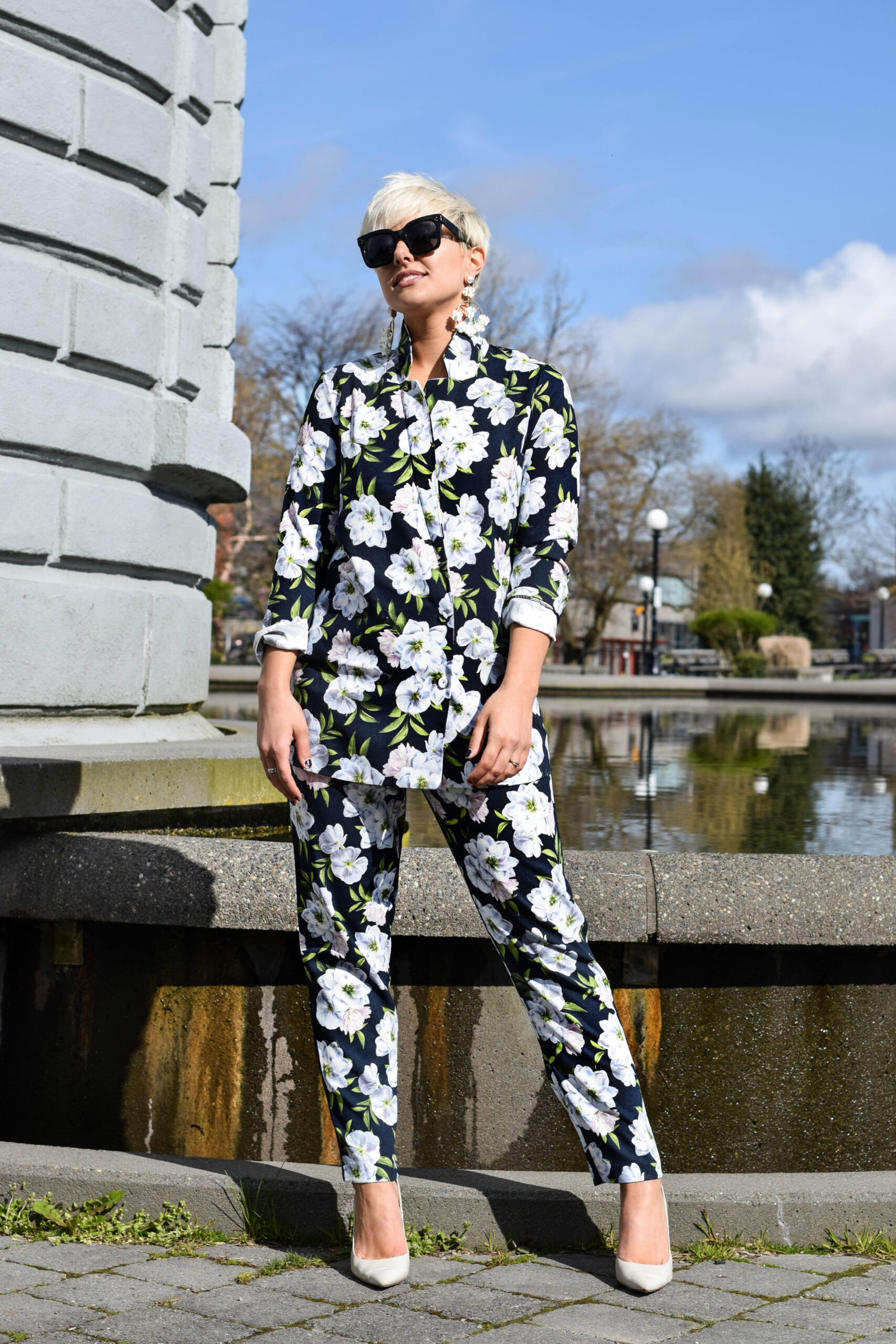 2 Ways to Wear A Pajama Style Suit - BloggerNotBillionaire.com