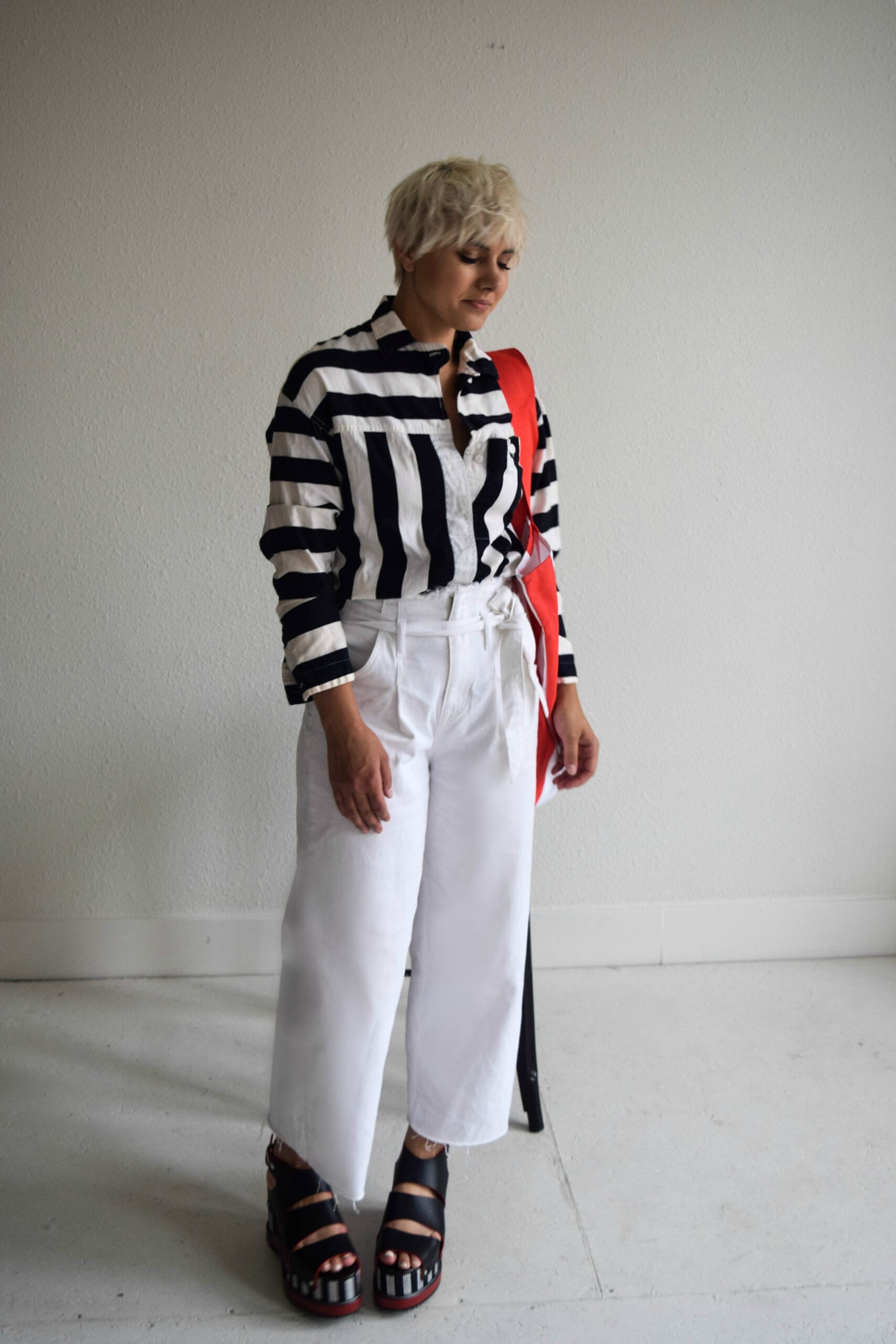 Mixing Stripes: How to Wear the 90's trend as seen on Rebecca from BloggerNotBillionaire