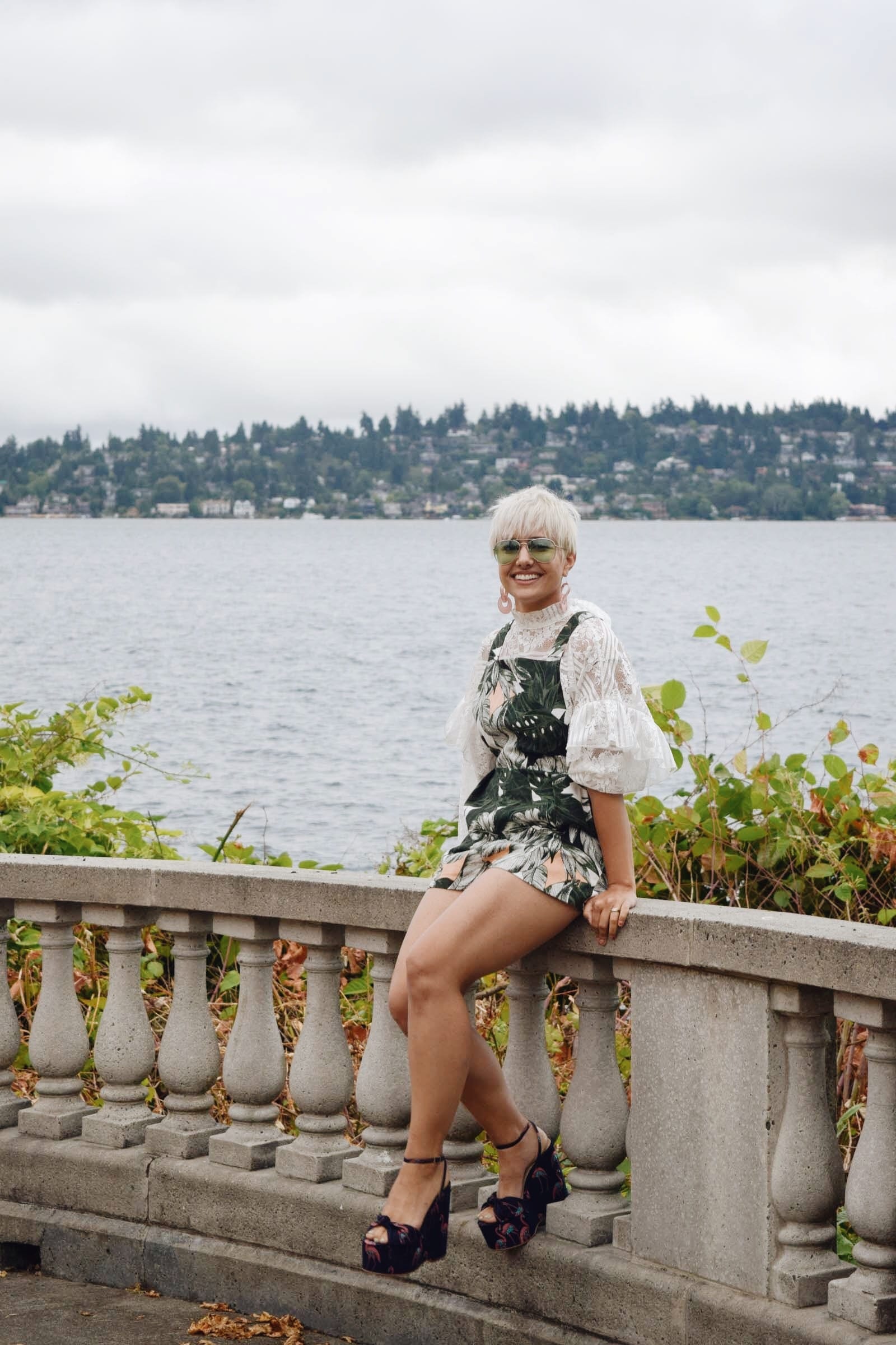 3 Ways to Transition Your Summer Clothing Into Fall - Topshop Playsuit - BloggerNotBillionaire