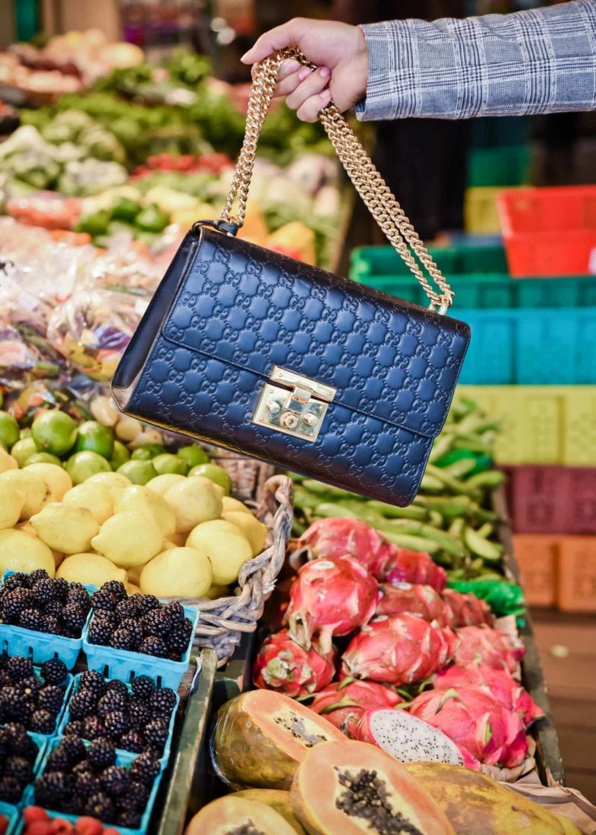 Gucci Padlock Bag & a Farmer's Market