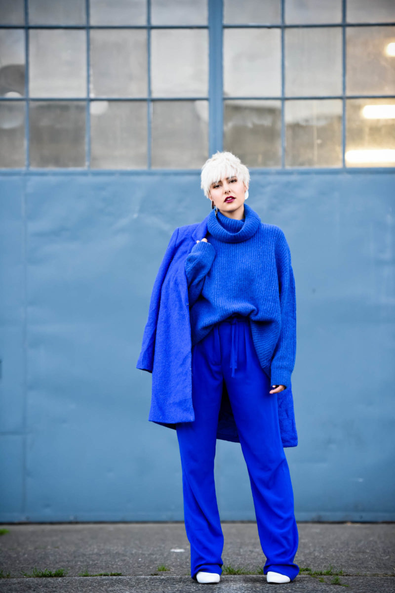 The Unexpected Color of the Season: How to Style an All Blue Look