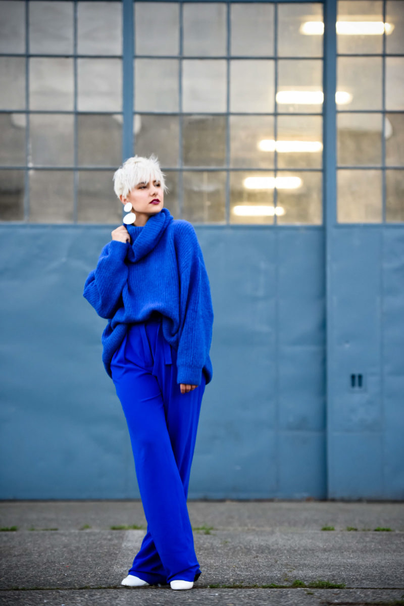 The Unexpected Color of the Season: How to Style an All Blue Look