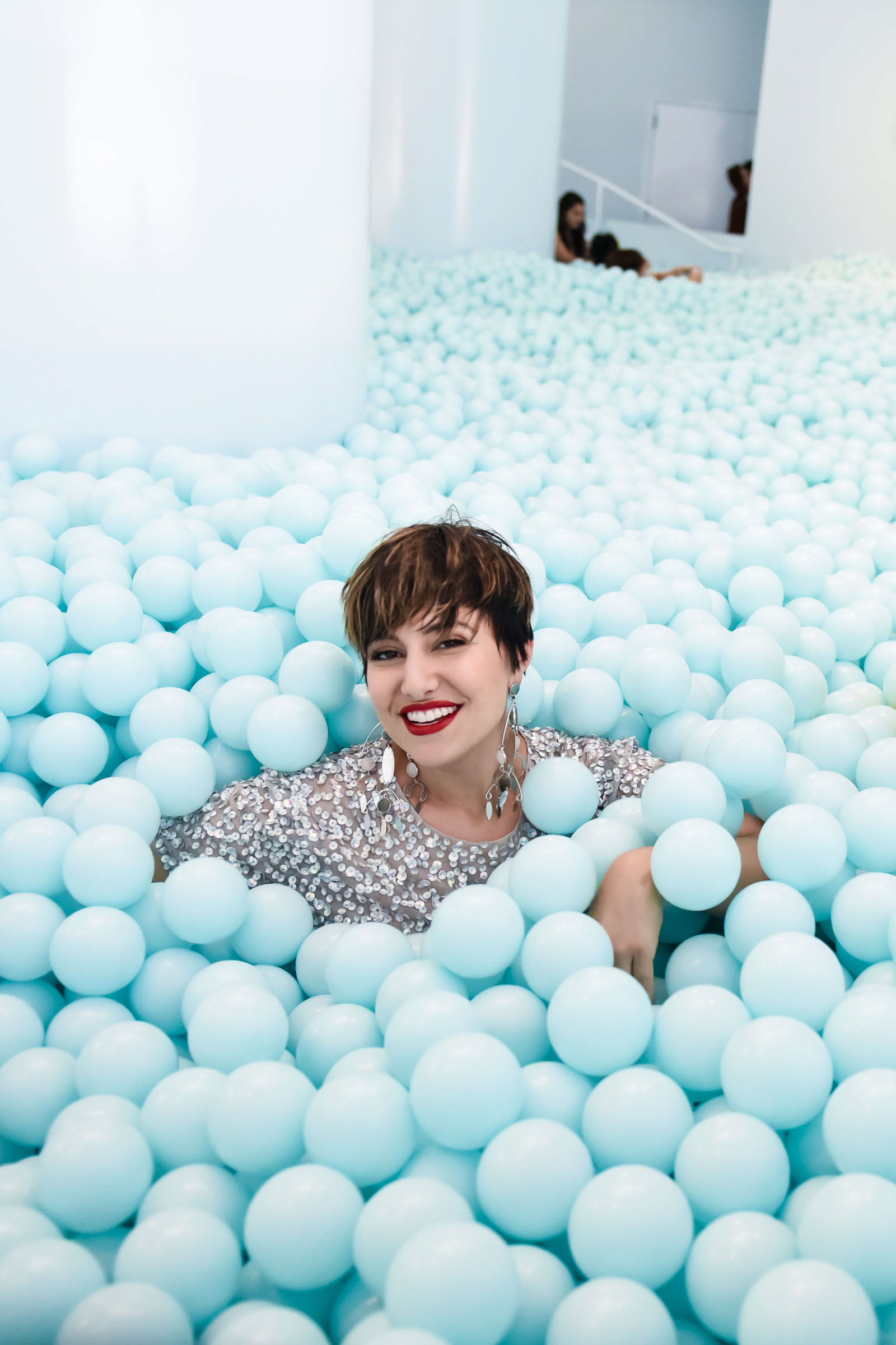 the Color Factory NYC Ball Pit